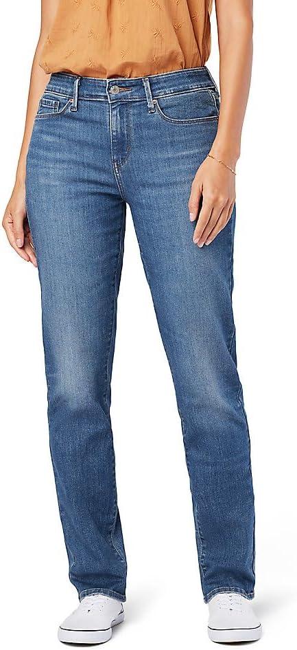 Levi Strauss Signature Gold Women's Modern Straight Jeans (10 Long)