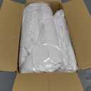 Queen Size Goose Down Pillows Set of 2 - Hypoallergenic Bed Pillows 500 Fill Power with 100% Cotton Cover, Medium Firm Support