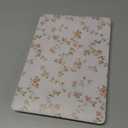 Seorsok Compatible with MacBook Air 13 Inch Case 2022 2021 2020-2018 Release A1932 A2179 M1 A2337,Cute Flower Branch and Vintage Pink Rose Plastic Hard Case&Transparent Keyboard Cover,Blooming Rose