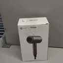 slopehill Professional Ionic Hair Dryer, Powerful 1800W Fast Drying Low Noise Blow Dryer with 2 Concentrator Nozzle 1 Diffuser Attachments for Home Salon Travel (Grey)