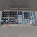 dagaladoo PBT Keycaps,Grey/Dark Blue keycaps 60% 65% 100%, Japanese Style Custom Keycap, Cherry Profile Keyboard Keycaps for 60% 65% 75% 100% TKL US Layout Mechanical Keyboard138keys