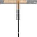 PowerScale Adjustable Multifunctional Tripod Stand – Compatible with Outdoor/ Patio Heaters and Other Equipment, Extendable Design, Easy Assembly & Storage, Includes 3 Stability Sandbags, Black