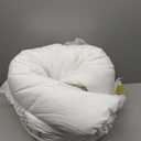 7 Pieces White Comforter Queen Set- Utral Soft Microfiber Bedding Set, Thick Duvet Insert Bed in a Bag Without Rustling Noise for All Season, 88"x88"