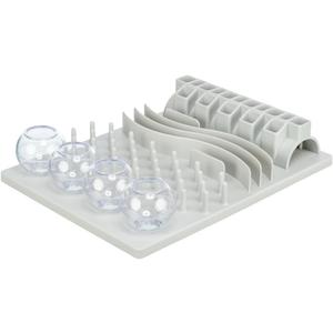 TRIXIE Fun Board Strategy Game for Cats, Puzzle Toy, Treat Dispenser, Interactive Play, Mental Stimulation