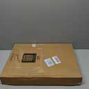 CHURCH Toilet Seat, Easy Clean Hinges Release for Deep Cleans, Durable Enameled Wood Seat, Elongated, Biscuit