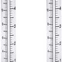 5" Rain Gauge Replacement Tube Glass for Outdoor Garden Yard Home, Best Rated 2 Pcs