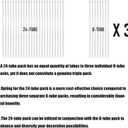 FUNPENY Meteor Shower Rain Lights, 864 LED Christmas Lights Icicle Snow Falling Christmas Lights Outdoor Raindrop Lights, 30cm 24 Tubes Xmas Tree Holiday Decoration (Blue)