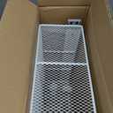 Pull Out Closet Drawer for Clothes | Sliding Wire Basket for Wardrobe Cabinets | Roll Out Storage Organizer | Side Mounting | for Home, Kitchen,Pantry