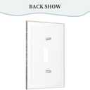 Decorative Art Light Switch Covers,1 Gang Single Toggle Duplex Outlet,Wall Plate,Switchplate Electrical Faceplate,Butterfly