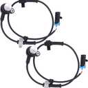 NewYall Pair Rear ABS Speed Sensor for Buick Rainier 2004-2007 for Chevrolet Trailblazer for GMC Envoy for Saab 9-7x 2006-2009 Left and Right Side ALS1737 15131391