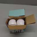 Child Safety Door Knob Cover (4 Pack) Hard-to-Remove Dual-Lock Door Handle Covers for Kids - Reusable Baby Proof Door Knob Locks - Installs Easily, No Tools Needed (White)