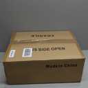 21'' Black Farmhouse Chandeliers for Dining Room, Vintage Industrial Large Drum Chandelier, Rustic Round Coastal Pendant Light Fixtures Adjustable Hanging for Kitchen Island Foyer Hallway - 5 Light