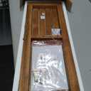 AquaTeak Moa 24" Teak Floating Shelf, Wall Mounted, Holds Up to 10 lbs