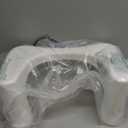 Squatty Potty Simple Curve Bathroom Toilet Stool 7" White