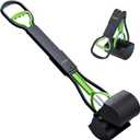 Pooper Scooper for Small to Large Dogs, Non-breakable Pet Poop Scoop Heavy Duty, Suitable for Yard of Different Surfaces, Pick Up Tool with Foldable Long Handle, Green