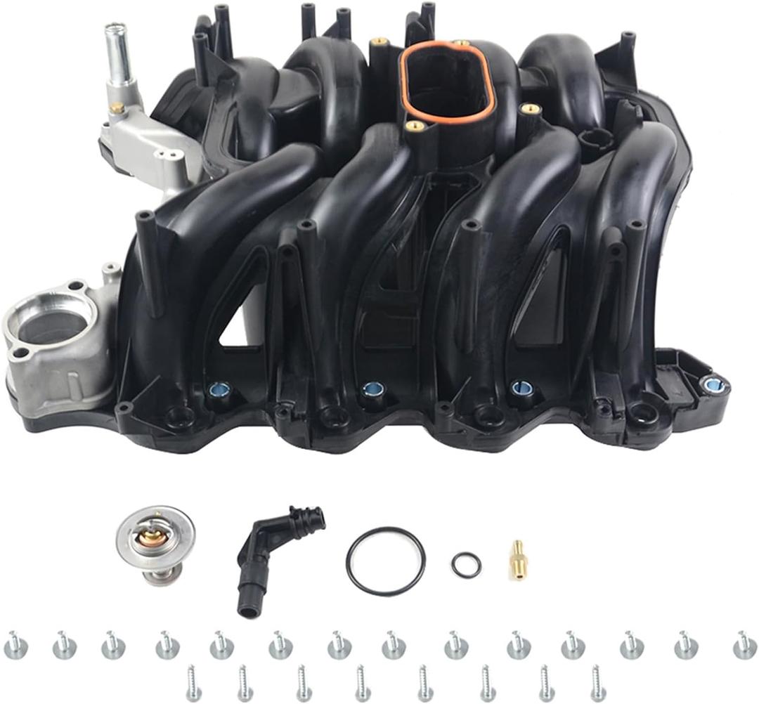615-188 Upper Intake Manifold with Gasket Ki Fits for 2000-2016 F150 F250 F350 E150 E250 E350 Super Duty E450 Super Duty Excursion ExpeditionV8 5.4L Replace# 2L1Z-9424-AA
