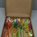 LemonRoad 24 Pcs Reusable Animal Parade Straws Plastic Twisty Silly Crazy Curly Drinking Straws Cute Straw for Adult Animal Parade Gifts Birthday Party Family Reunion Favor