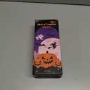 Spooky Slides Halloween Jack O Lantern Pumpkin Indoor Outdoor Fuzzy House Slippers Shoes Gifts For Women Men (7-8 Women/5-6 Men, Black)