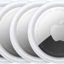 Apple AirTag (1st Generation) - 4 Pack. Keep Track of and find Your Keys, Wallet, Luggage, Backpack, and More. Simple one-tap Set up with iPhone or iPad, Bluetooth