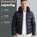 WEERTI Thermal Underwear for Men Long Johns with Fleece Lined Base Layer Men Cold Weather Top Bottom (White, L)