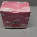 AerWo 5FT Valentines Day Inflatables Outdoor Decorations, Lovely Puppy Valentines Inflatable Build-in LED Lights, Cute Valentines Blow Up Yard Decorations for Party Lawn Sweet Gift