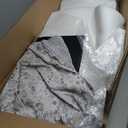 Side Armrest Dog Stairs for High Beds Up to 26-30",5 Tier Wider Curved with Weighted Base Plate, Washable Cover Gentle Slope Steps, Bed & Couch Ladder for Small Medium Dogs & Senior Cat