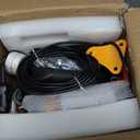 NEWTRY 3 in 1 Electric Hoist Winch 1,100lb Wireless Remote Control, Cable Remote Control, 110/120 Volt Portable Power Electric Hoist, Vertically & Horizontally, Lift 16ft/min