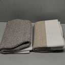 Medium and Large Woven Basket//With Handle, Used for Toys and Fabric Storage Basket used for Storing xl Storage Box, Decorative Storage Box Room 2pack (14L*12H Gradient Brown, 14L*10W*12H)