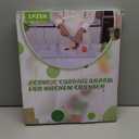 Clear Acrylic Cutting Board for Kitchen with Lip,18" x 16" Large Non Slip Cutting Boards for Counter Protection