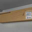 BAYKA Rustic Brown Floating Shelves 22.5in, Set of 2, Wall Mount Wood Shelf