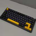 AULA F75 75% Wireless Mechanical Keyboard, Hot Swappable Creamy Keyboard, Pre-lubed Greywood Switches RGB Backlit Gaming Keyboards, 2.4GHz/Type-C/BT5.0(Cool Black)