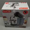 DASH Tilt-Head 3.5qt Stand Mixer 12 Speeds with Paddle, Dough Hook, and Whisk Attaachments- Forged Iron