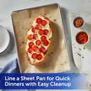 Reynolds Kitchens Unbleached Parchment Paper Roll, Non Stick Parchment Paper for Cooking and Baking, Oven Safe up to 425 Degrees, Chlorine-Free, 45 Feet x 12 Inches, 45 Total Sq. Ft.