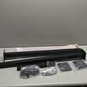 Outdoor Stair Handrail Kit, Indoor Iron Wood Grain Hand Railing, Fits 1-2 Steps
