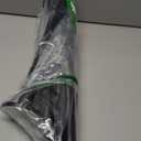 Tension Curtain Rod 31 to112 In Extra Long Curtain Rod Adjustable Pole Heavy Duty Spring Matte Black Shower Curtain Rod for Bathroom Windows Room Divider Never Rust Anti-Slip