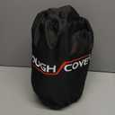 Tough Cover Lawn Mower Cover - 94 x 19.5 x 13.5 in, 600D Fabric, Black - Heavy-Duty Waterproof Protection for Zero Turn Lawn Mowers - Includes Carrying Bag for Tractor Cover Storage