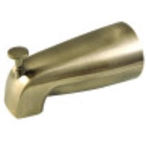 Kingston Brass K189A3 5-1/4 Inch Zinc Tub Spout with Diverter, Antique Brass
