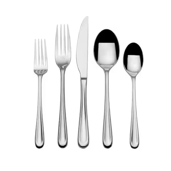 Towle Living Olivia 20-Piece Flatware Set, Service for 4, Stainless Steel