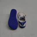 HOBIBEAR Barefoot Minimalist Shoes Womens Mens | Zero Drop | Wide Width Canvas Slip-on Shoes (White/Blue)