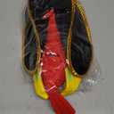 3Pcs Pirate Hat & Stuffed Shoulder Parrot & Eye Patches, Pirates Costume Accessories Skull Print Patch for Woman Men Adults for Halloween School Shows and Cosplay Props