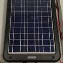 POWOXI 12V Solar Car Battery Charger: 12W Solar Panel Kit Battery Trickle Charger Maintainer with Smart PWM Controller for Car - RV Boat Marine Motorcycle - for Trailer Truck Snowmobile Tractor