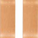 2PCS Skateboard Deck, 31 x 8 Inch 7-Layer Maple Blank Skateboard Deck, Double-Kick Skate Deck