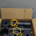 Upgraded 4-Pack Bed Support Legs, Adjustable Height Bed Frame Support Legs, Bed Legs Replacement for Bed Frame (8.3-13.4")