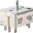 316436001 OEM Infinite Switch Compatible with Frigidaire and Affiliated Brands Replaces Parts 316021501, 1155395, EA1145040, AH1145040, White, NT-R68C