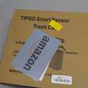 TIPGO Automatic Motion Sensor Bathroom Trash Can with Lid, 2.6 Gallon Touchless Trash Bin, Smart Garbage Can Plastic Slim Wastebasket for Bedroom, Office, Dorm (Black)