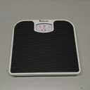 Adamson A21 Analog Scales for Body Weight - Up to 300 LB - New - Anti-Skid Rubber Surface + Large Numbers - Analog Bathroom Scale - Affordable - Durable with 20-Year Assurance - Black