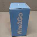 2 x Wine2Go Diamond Silicone Wine Glasses 2PK