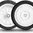 180773 Lawn Mower Front Drive Wheels Compatible with AYP/Craftsman/Pou lan/Hu sqvarna Lawn Mower, 532180773 Fit for XT500 XT600 XT625, Repace 180775, 532180775, 2 Pack