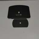 ULTRARM Steel Monitor Mount Reinforcement Plate for Thin Glass & Other Fragile Tabletop  Steel Bracket Plate Fits Most Desk Stand Grommet & CClamp Monitor Arm Mounts Installation Black MAACP