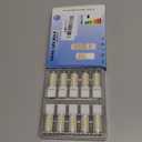 ALIDE G9 Led Bulbs 3W Dimmable 6000K Daylight White Replace 20W 25W 30W Halogen Equivalent, AC120V T4 Clear G9 Bi-pin Led Bulbs for Chandelier Pendant Wall Home Lighting, 300LM, 360Deg, 10Pack